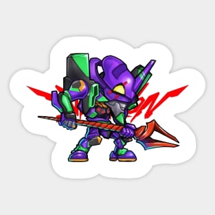 evangelion Sticker